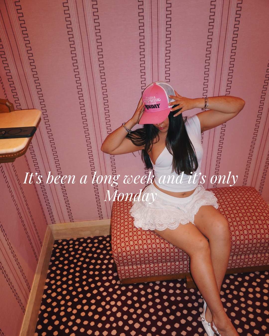 The Monday Hat - Pink